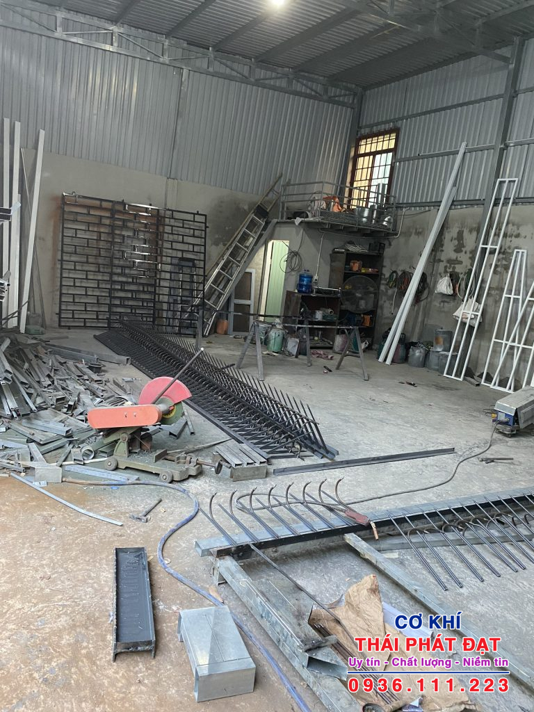 Làm hàng rào sắt chống trộm giá rẻ tại Quận Gò Vấp
