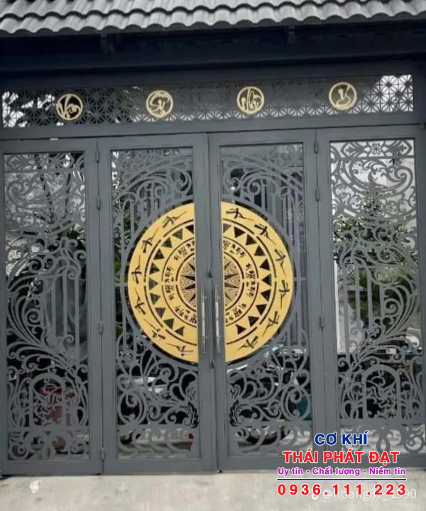 Dịch Vụ Làm Cửa Cổng Sắt CNC Uy Tín Tại Hóc Môn TP HCM
