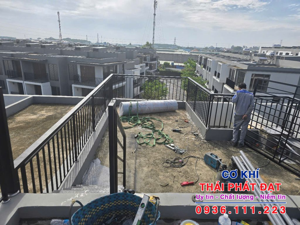 Các mẫu lan can sắt đẹp, bền, thẩm mỹ cao được ưa chuộng tại TP Tân Uyên