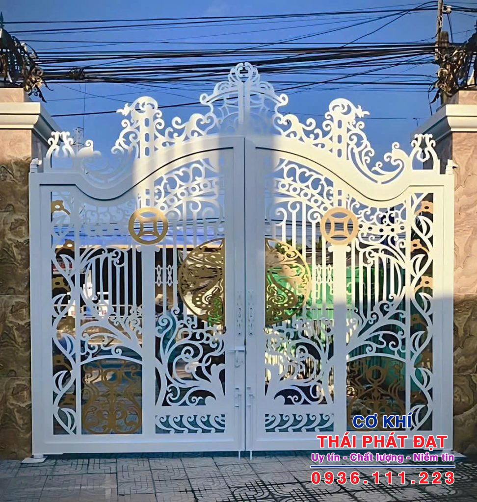Cửa cổng sắt đẹp, thiết kế theo yêu cầu – Dịch vụ uy tín tại TP Dĩ An