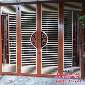Thi công cửa cổng sắt đẹp tại Thủ Đức
