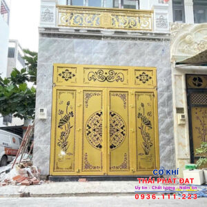 Báo giá làm cửa cổng CNC tại Bến Cát